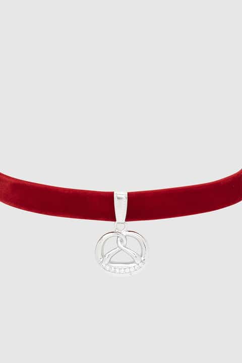 Choker-Halsband Brezen