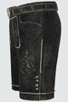 Lederhose Kuno mit Gürtel