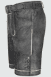 Lederhose Kuno mit Gürtel