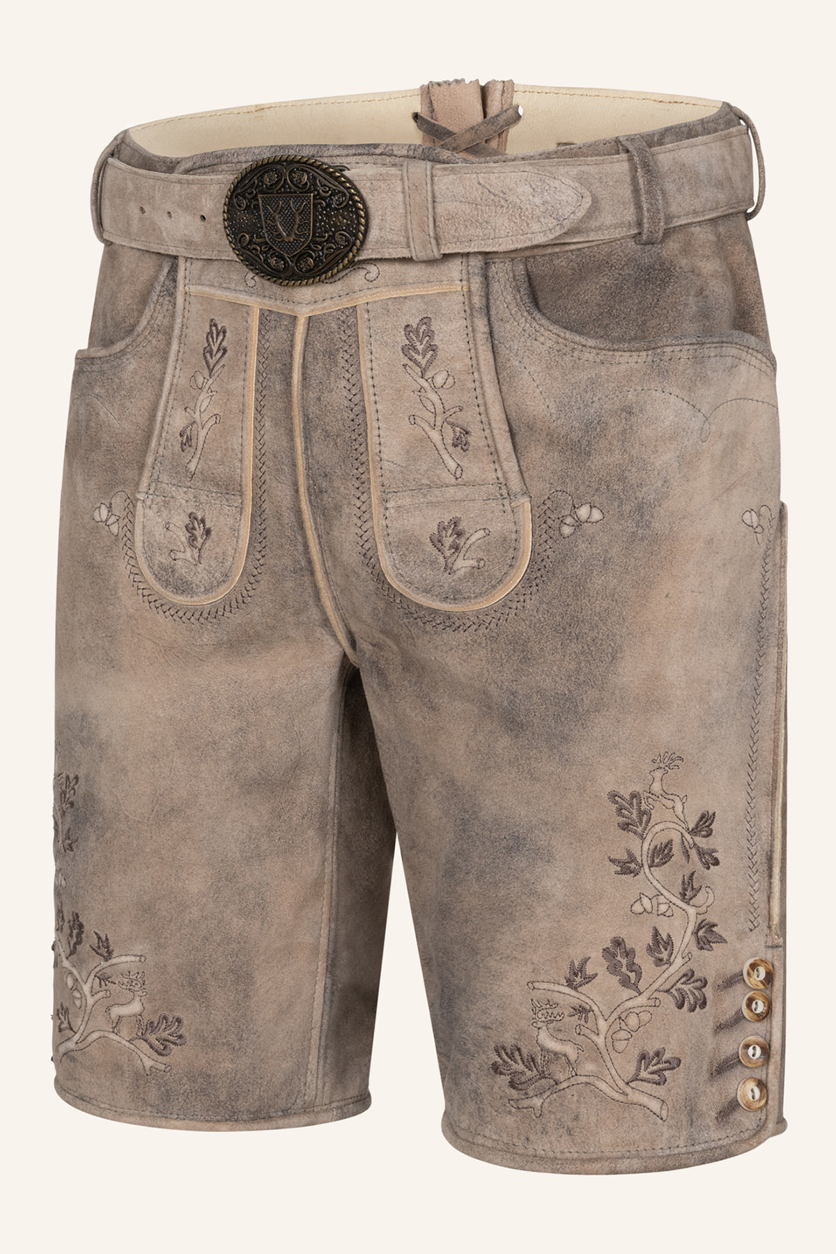 Lederhose Berno with belt