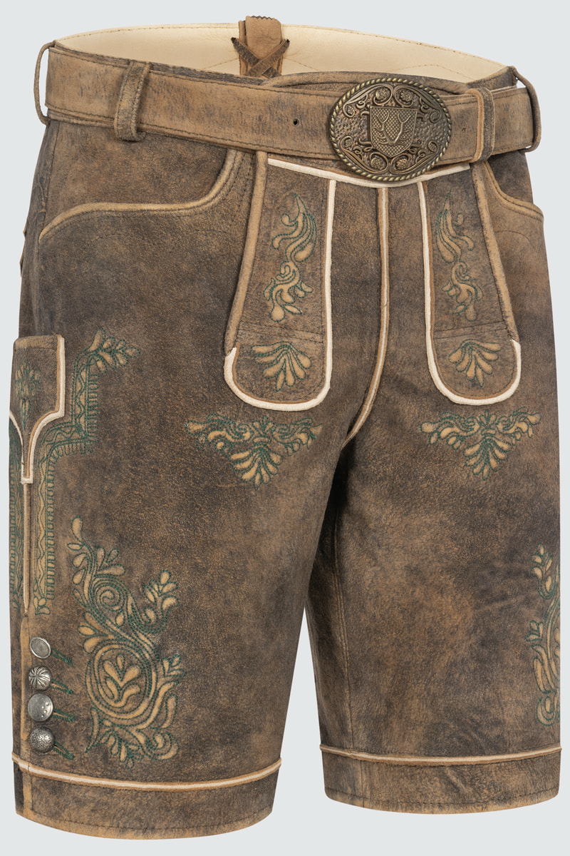 Lederhose Rob mit Gürtel