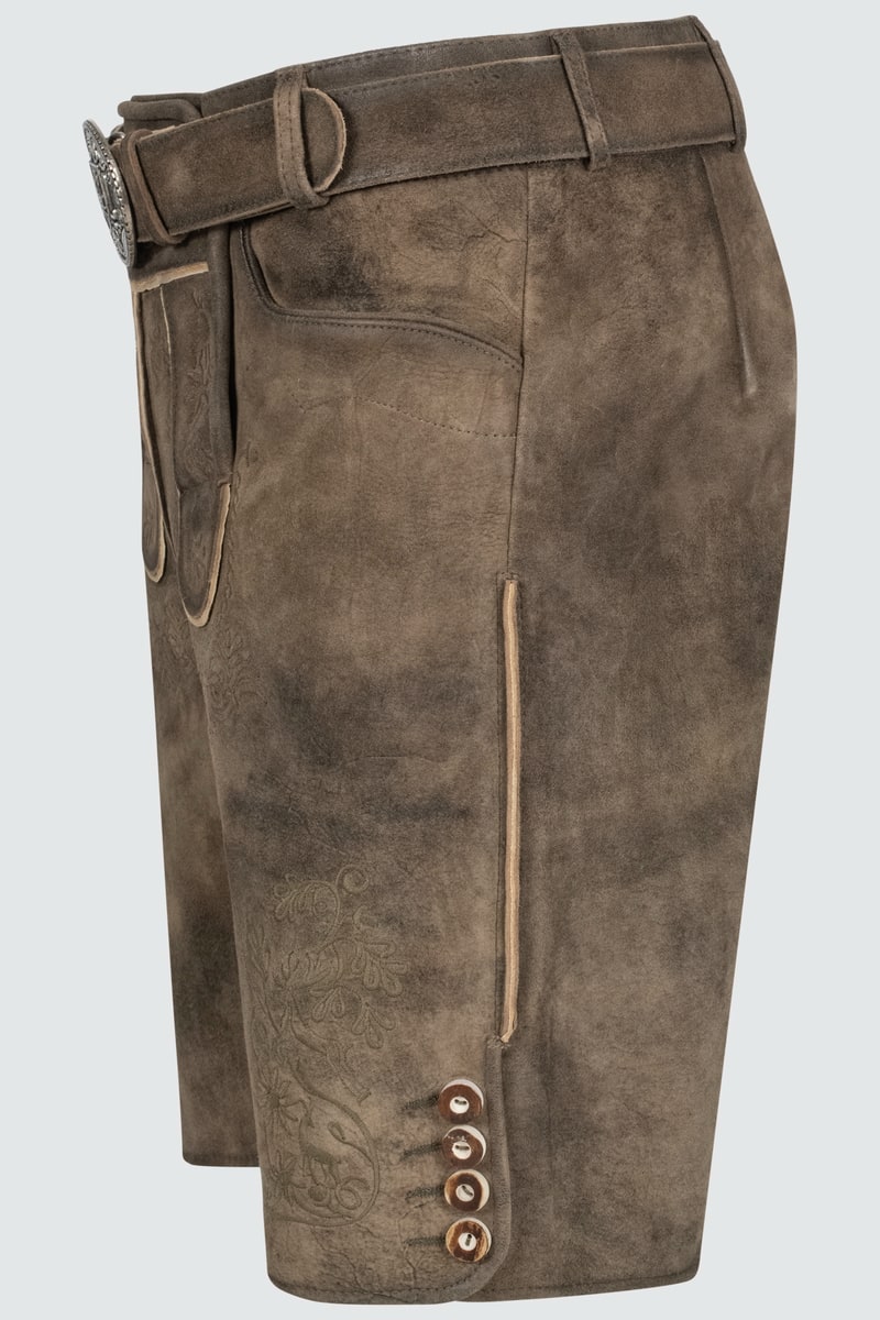 Lederhose Denis mit Gürtel