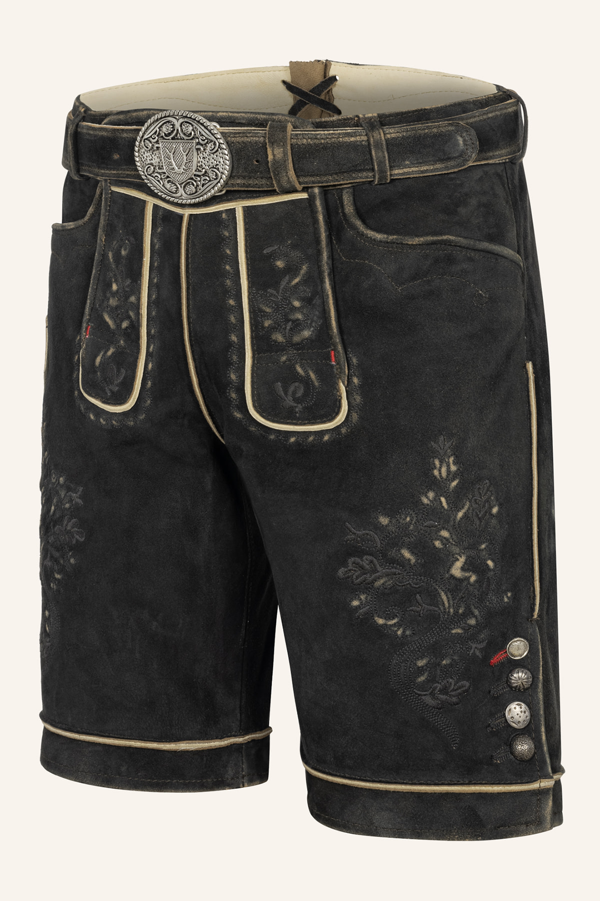 Lederhose Kuno with Belt