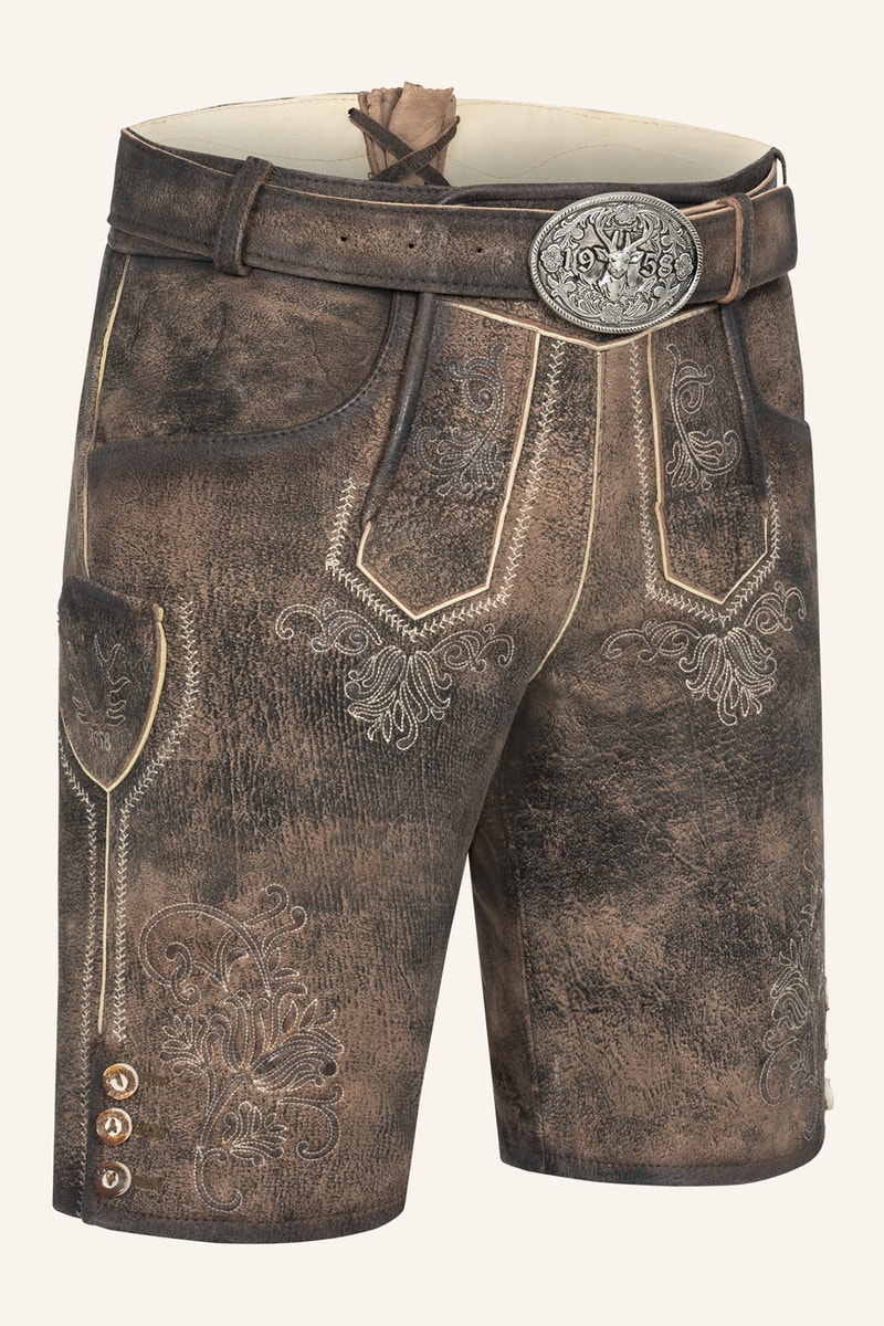Lederhose Arijus with belt