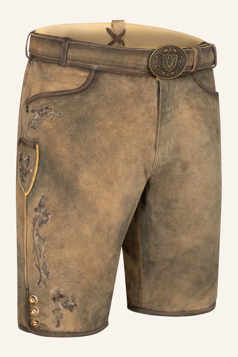 Lederhose Paulo with Belt