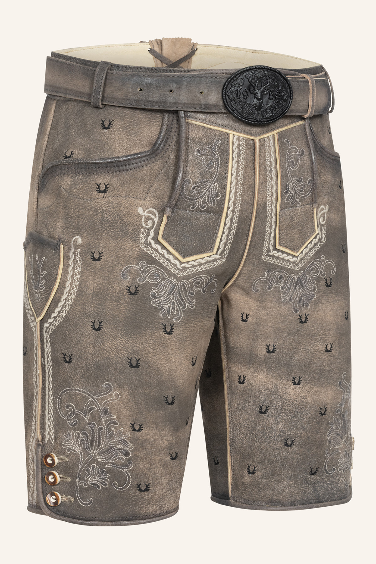Lederhose Harvey with belt