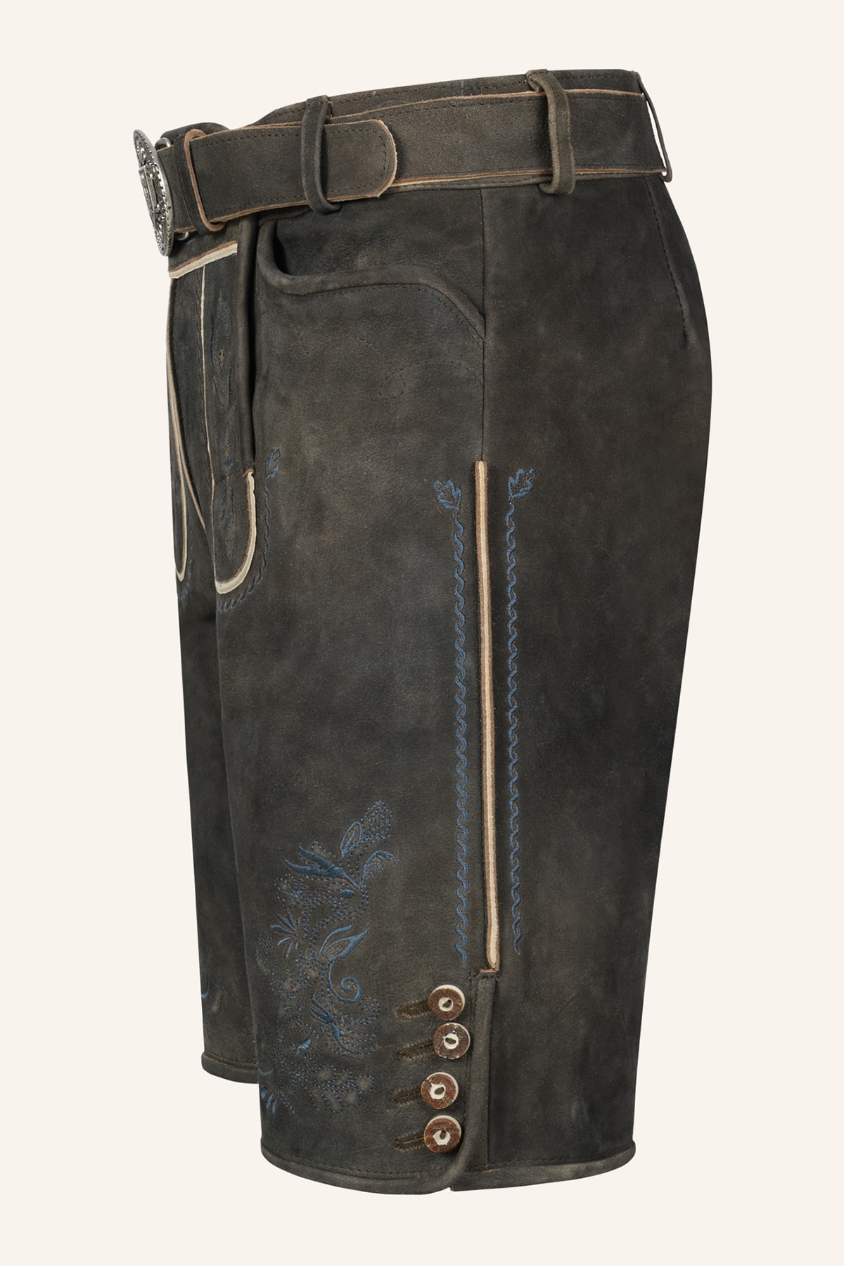Lederhose Yanis with belt