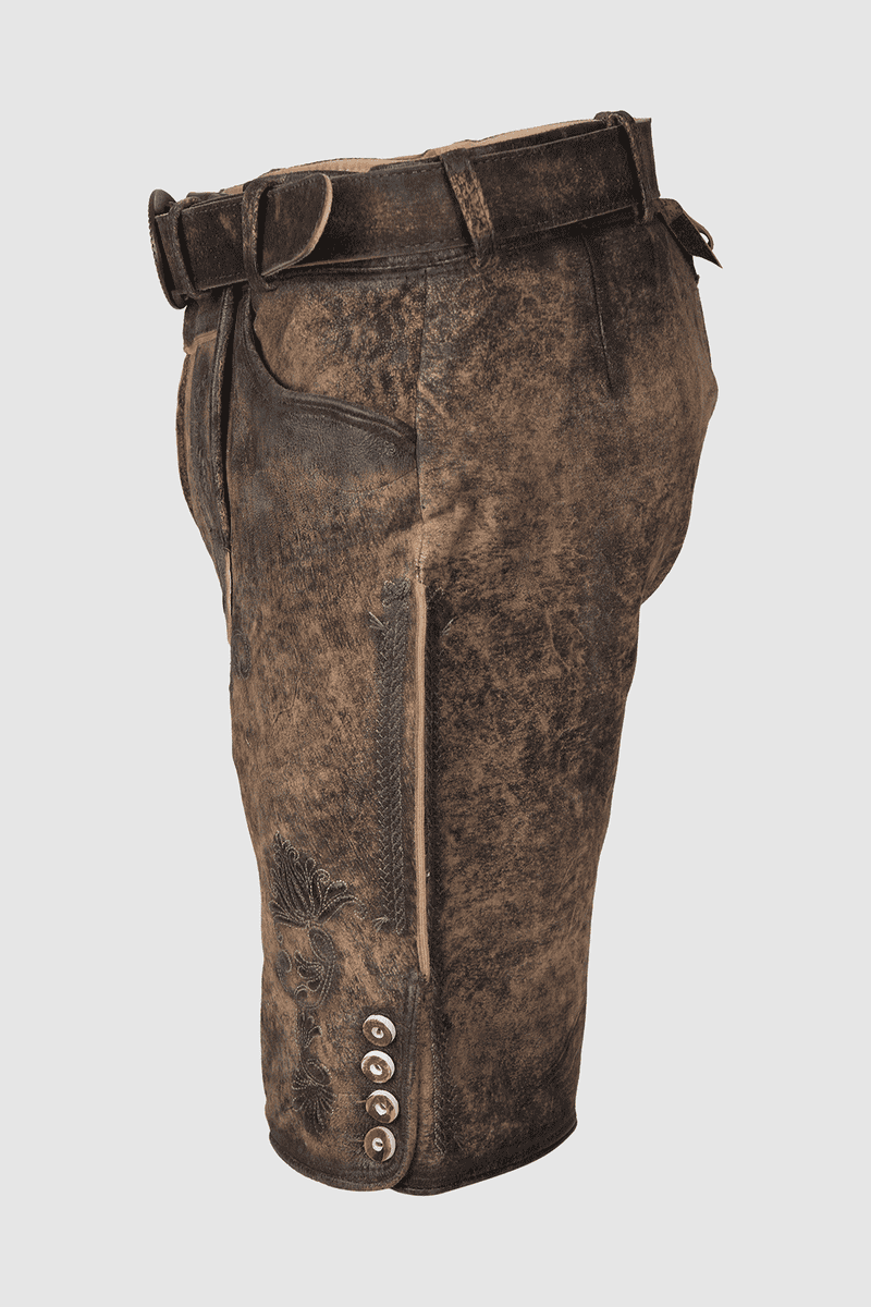 Lederhose Markus mit Gürtel