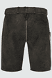 Lederhose Nero mit Gürtel