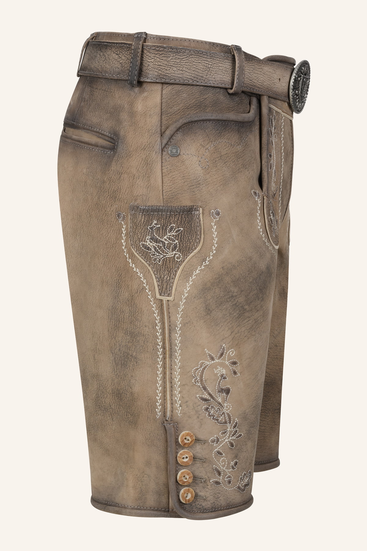 Lederhose Wincent with belt