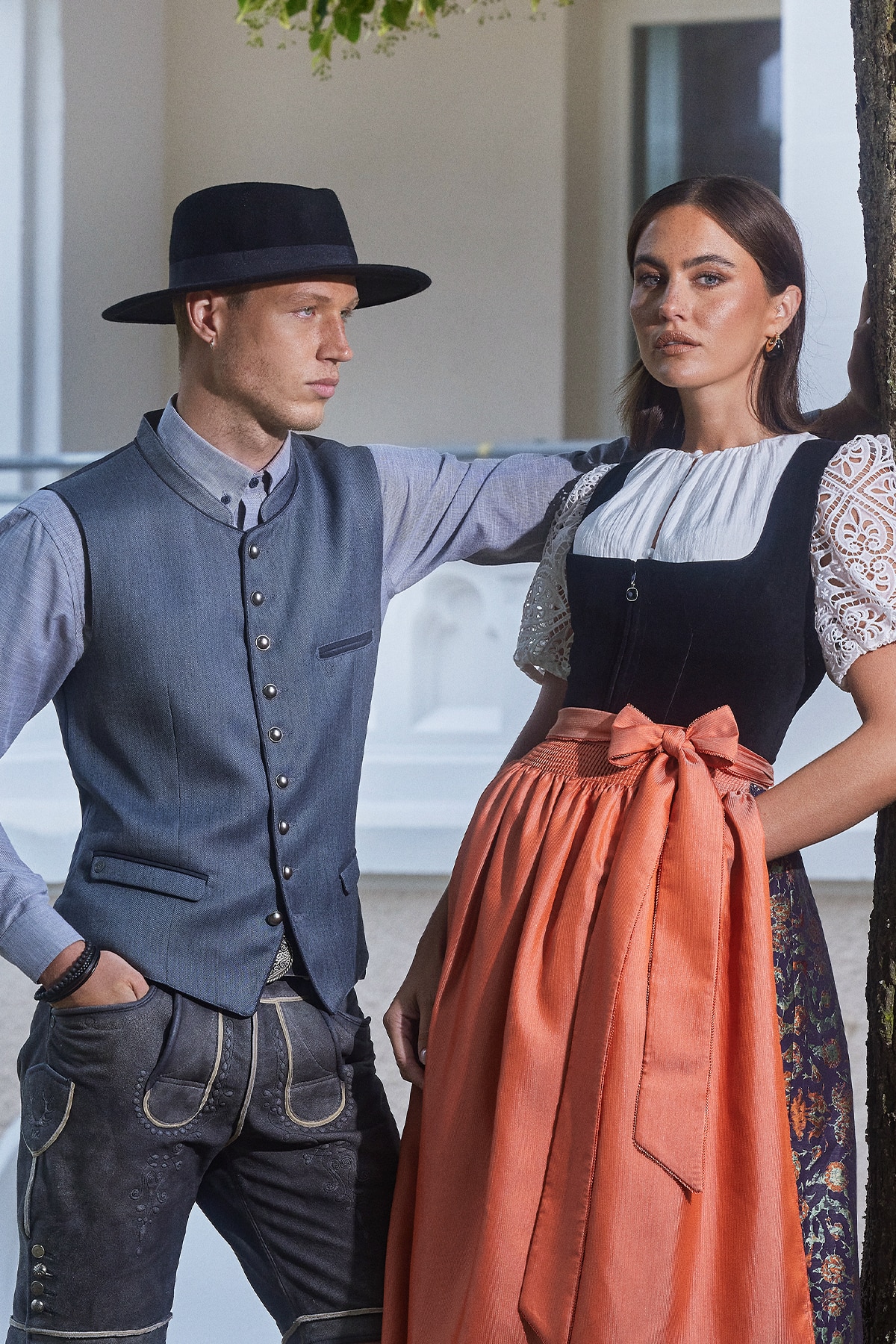 Trachten waistcoat Silvan