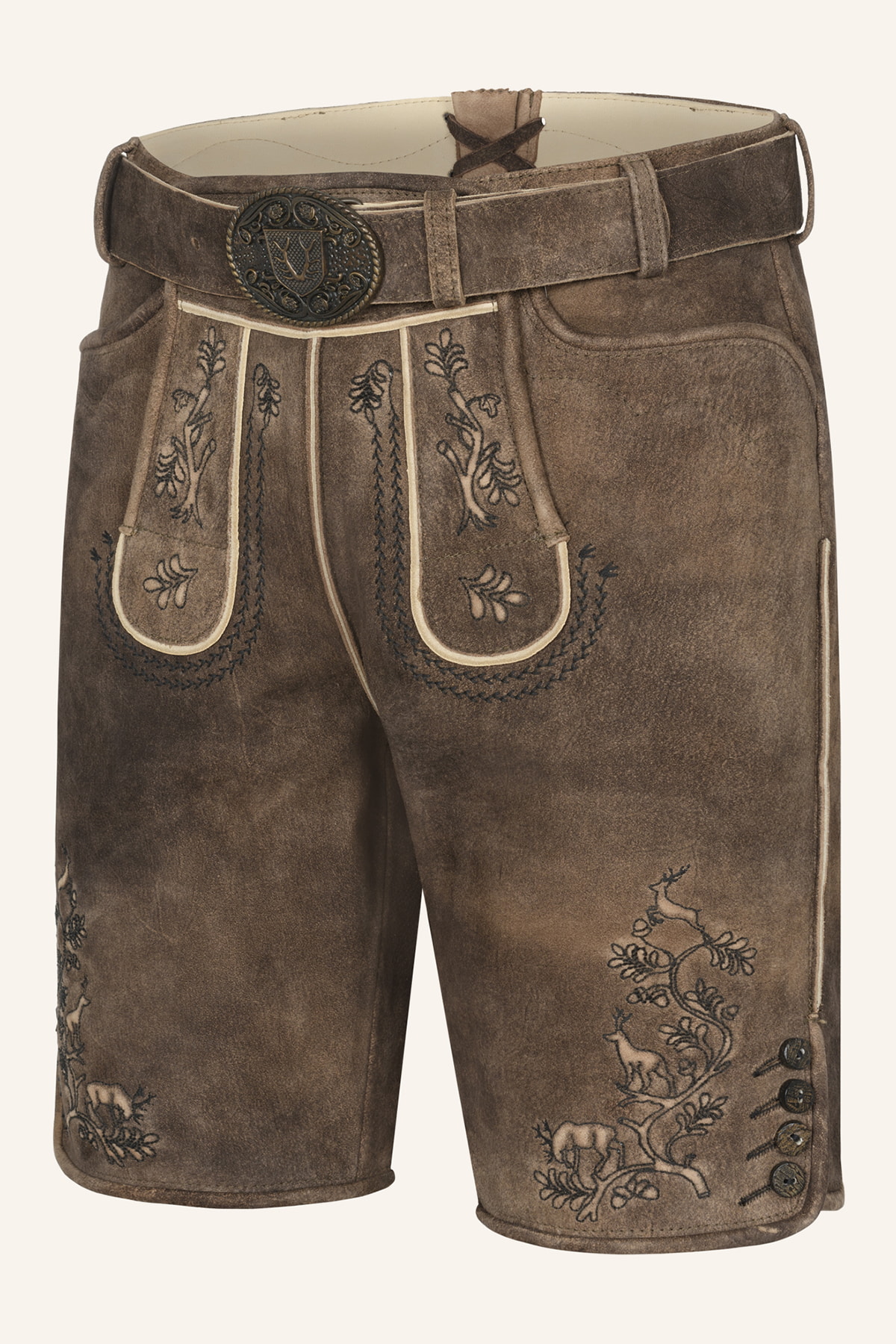 Lederhose Mischa with belt
