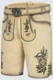 Lederhose Darian mit Gürtel