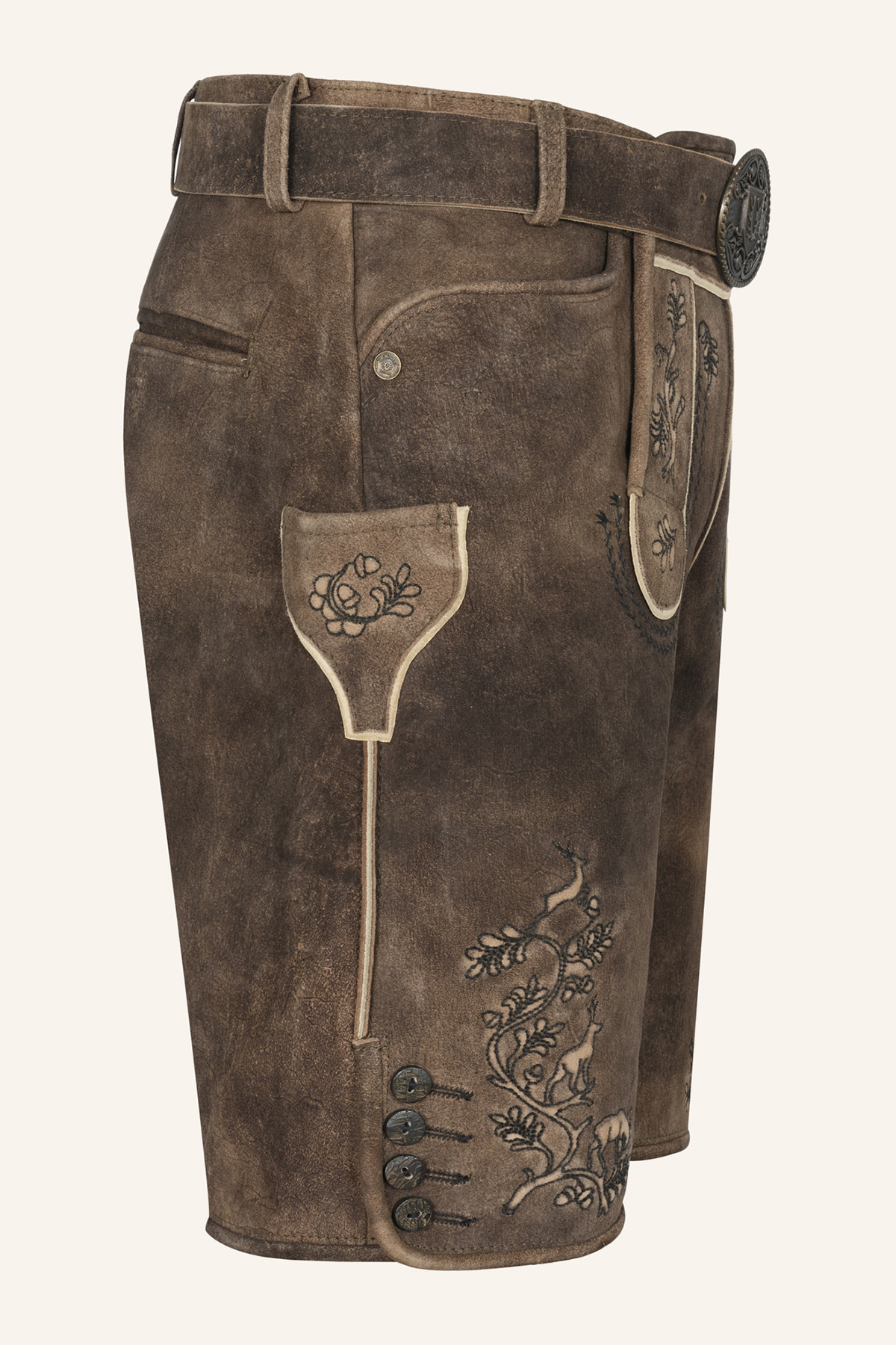 Lederhose Mischa with belt