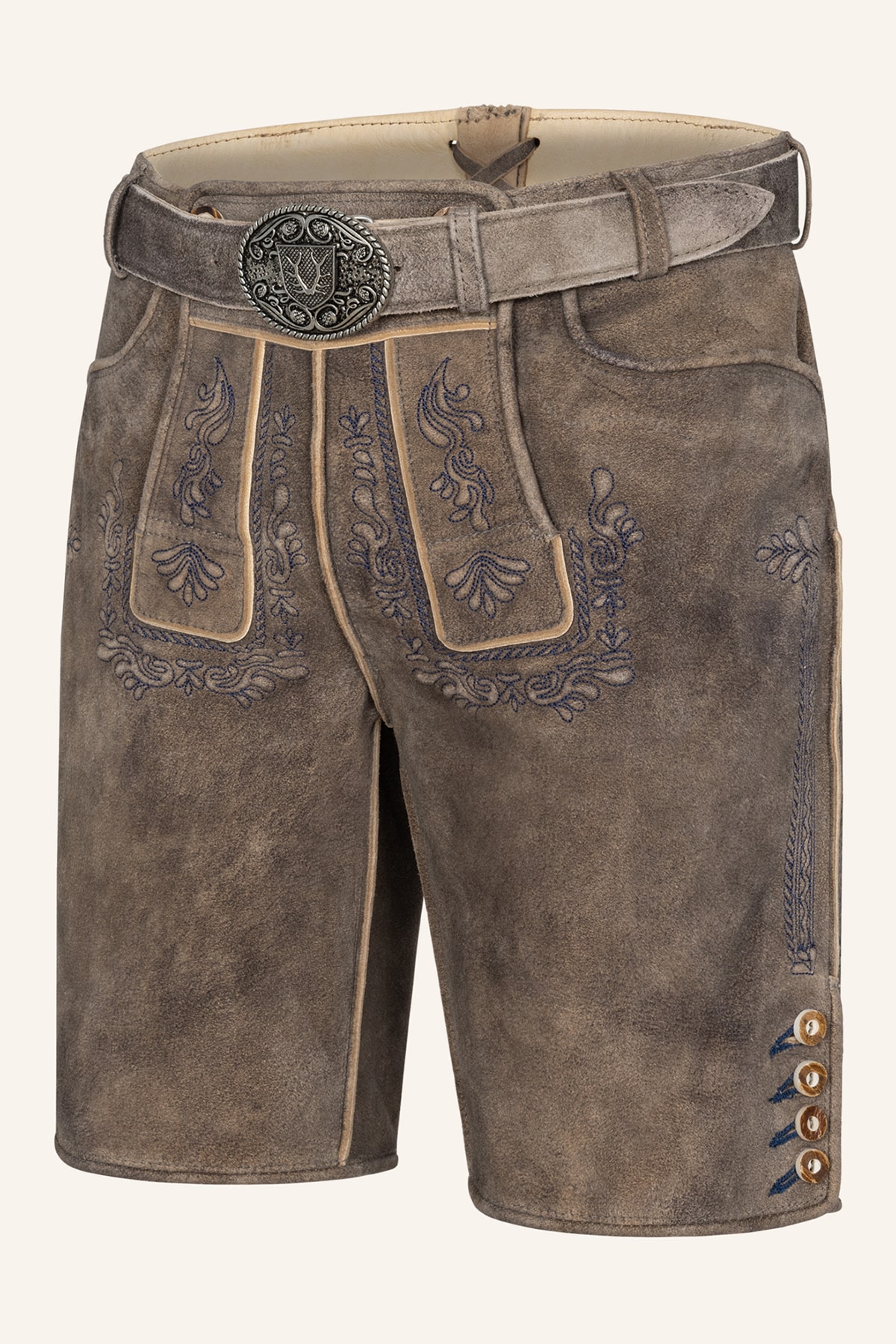 Lederhose Karim with belt