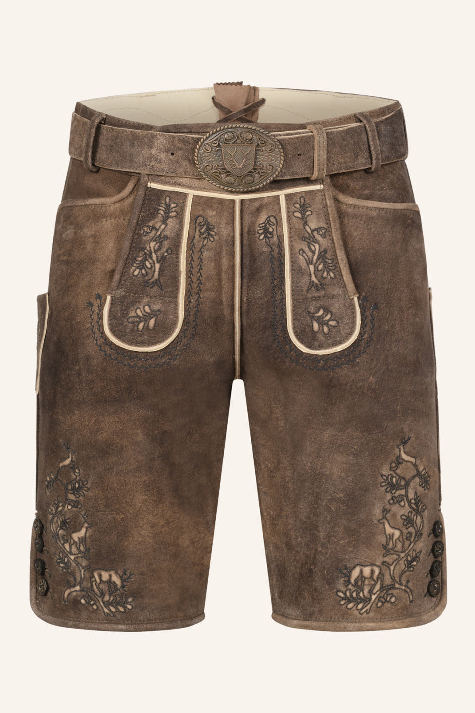 Lederhose Mischa with belt