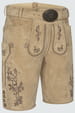 Lederhose Milian mit Gürtel