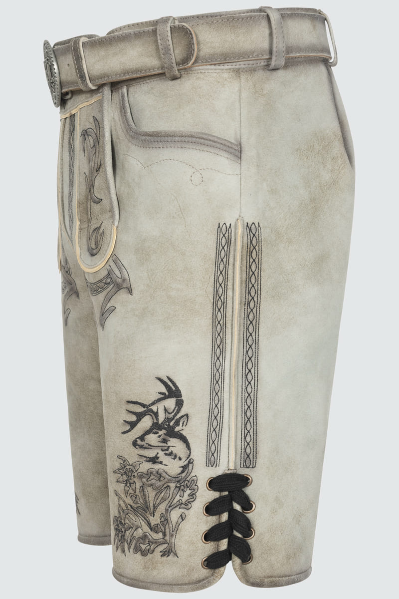 Lederhose Kaui mit Gürtel