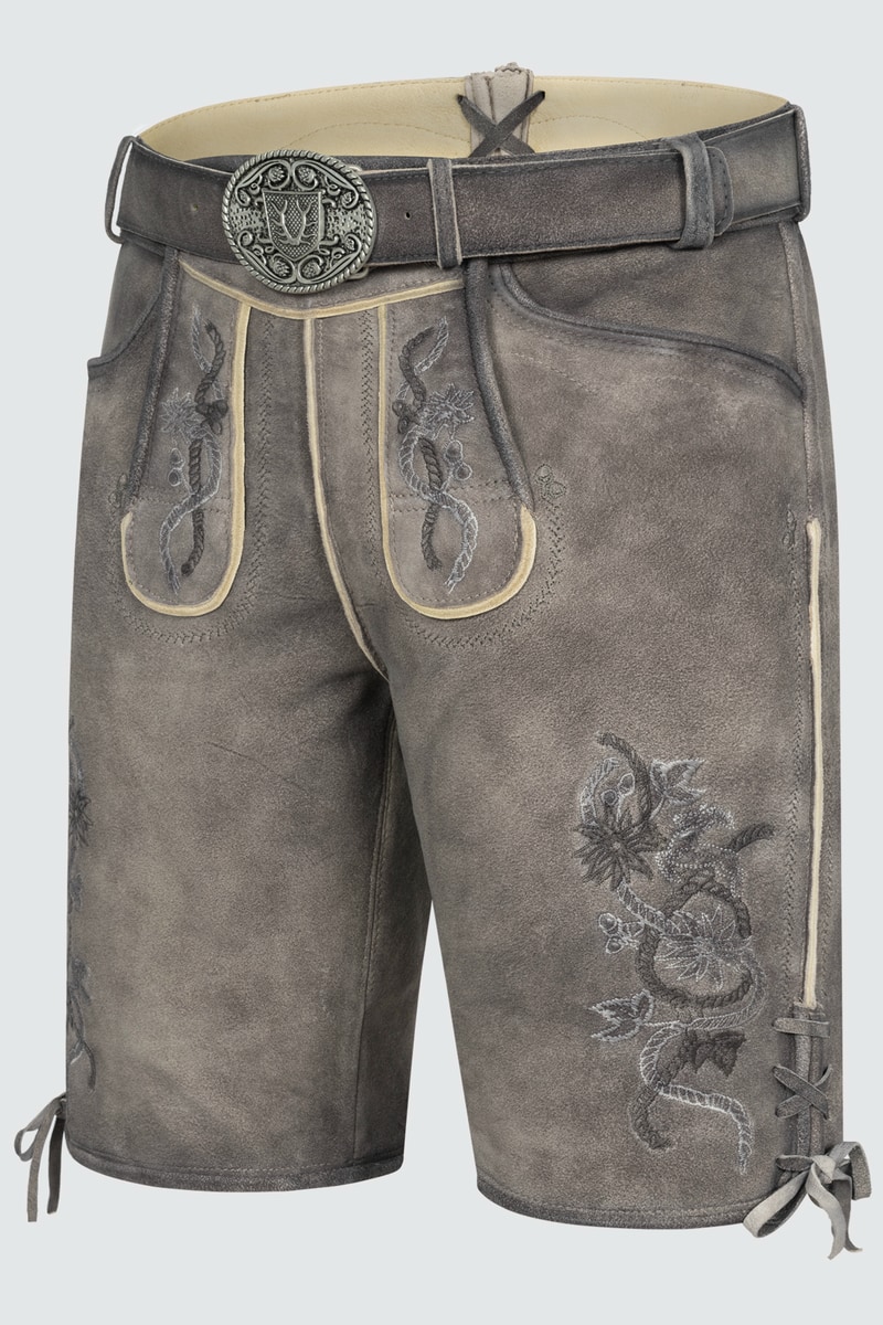 Lederhose Mirko mit Gürtel