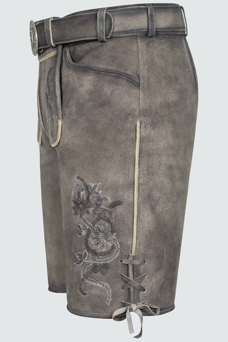 Lederhose Mirko mit Gürtel