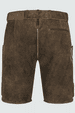 Lederhose Quan mit Gürtel