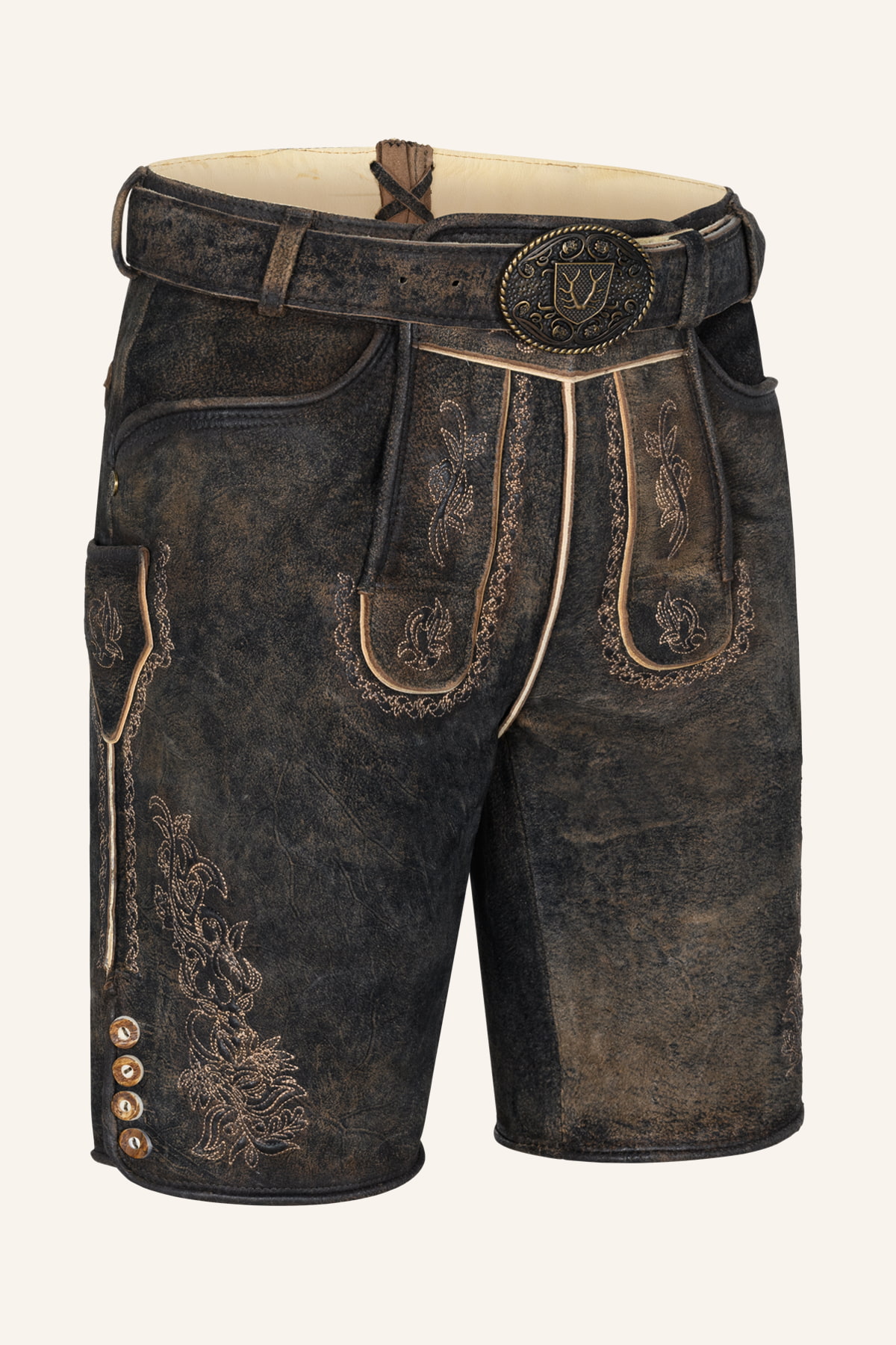Lederhose Jihn with belt