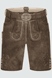 Lederhose Sean mit Gürtel