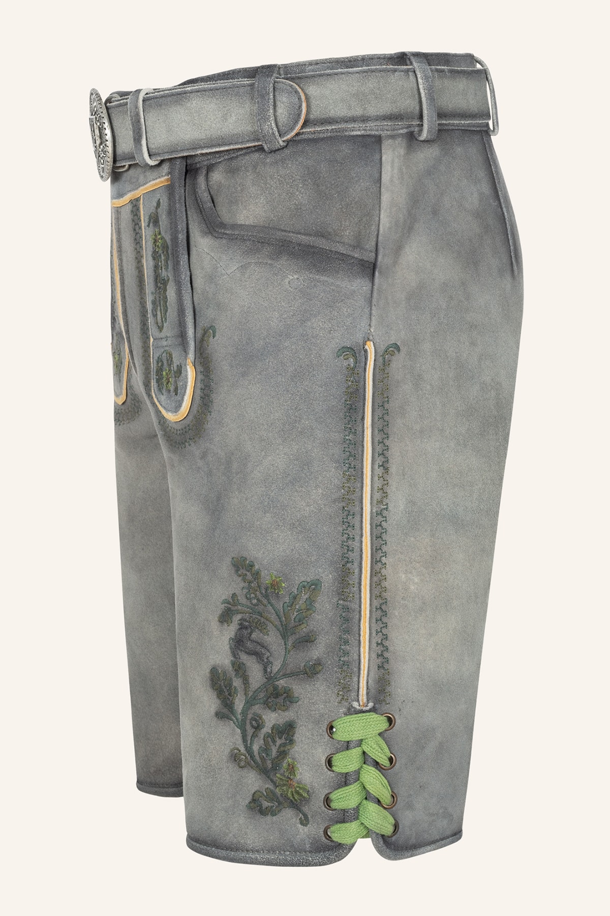 Lederhose Charlie mit Gürtel