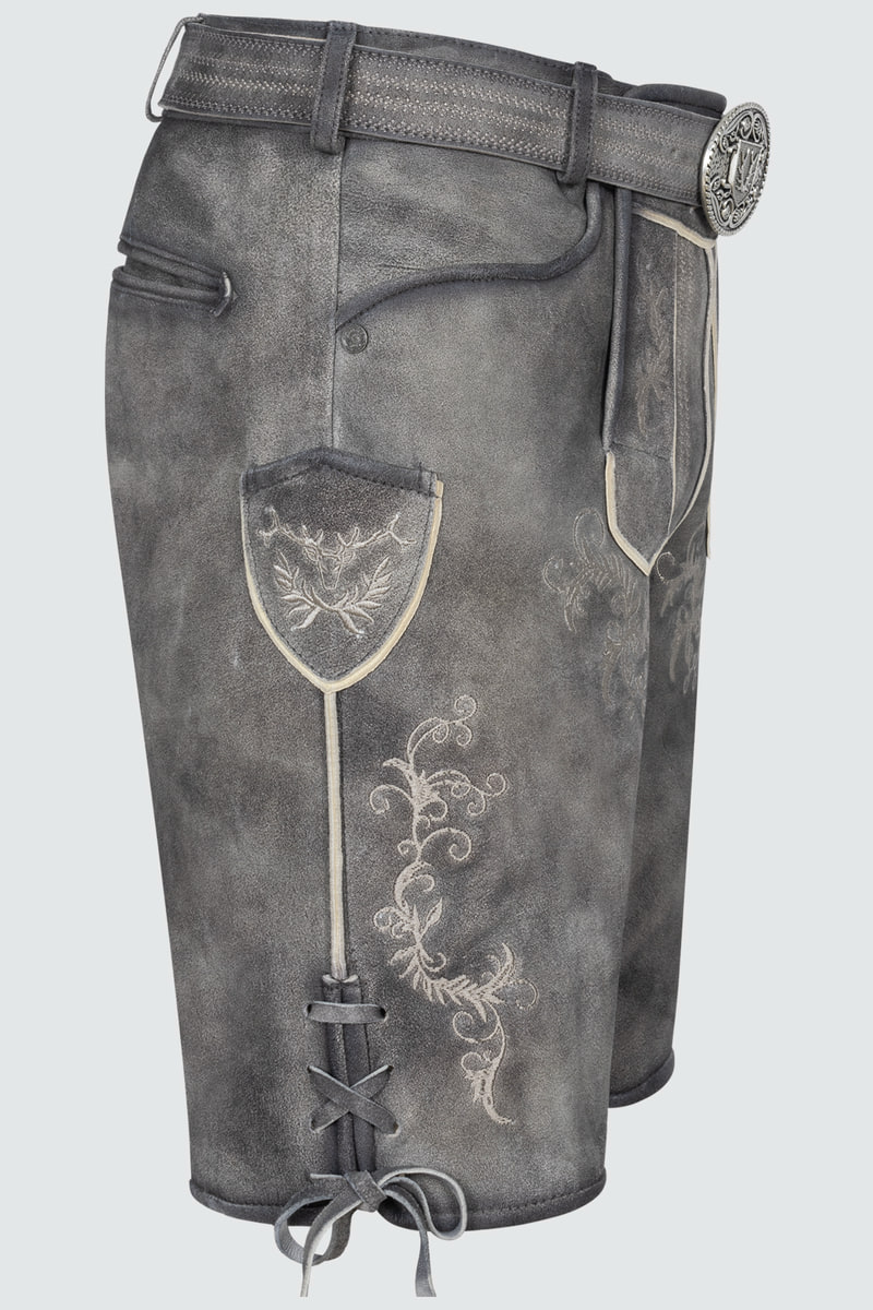 Lederhose Torin mit Gürtel