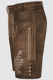 Lederhose Nevio mit Gürtel
