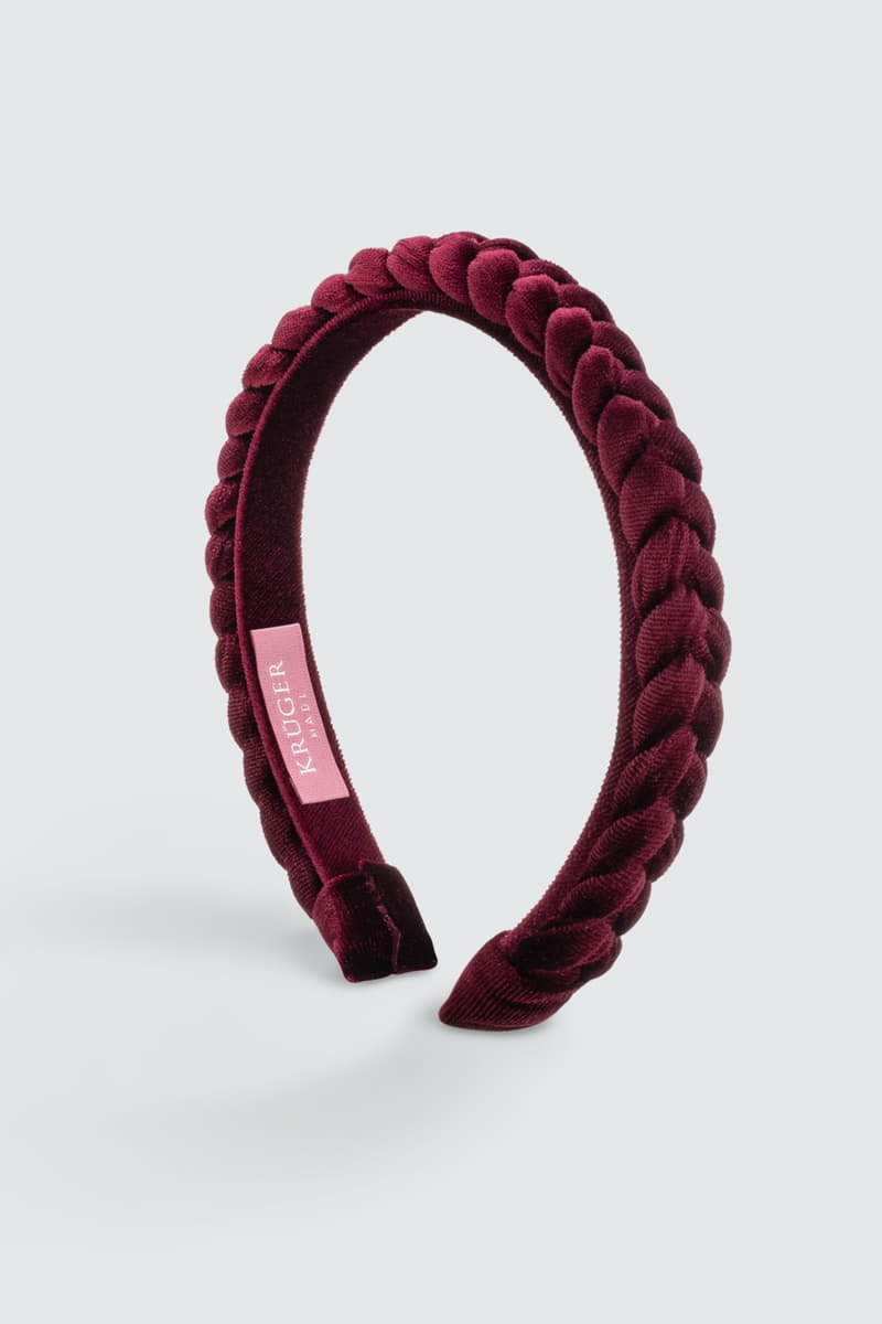 Slim velvet hairband